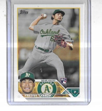 2023 Topps #608 Freddy Tarnok Oakland Athletics Rookie Card