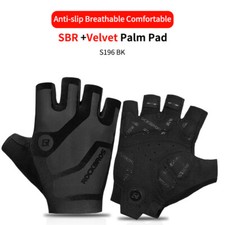 ROCKBROS Bicycle Non-slip Gloves Sports Half Finger Fitness SBR Cycling Gloves