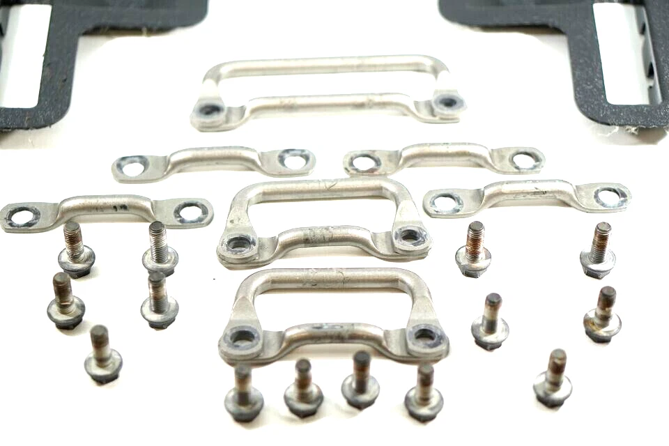 00 - 06 Cadillac Chevrolet GMC Gray 3rd Row Seat Striker Bracket Mounts Bolts - Image 2 of 4