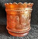 Northwood Marigold Carnival "Peacock at the Fountain" Spooner 1915c — photo 2