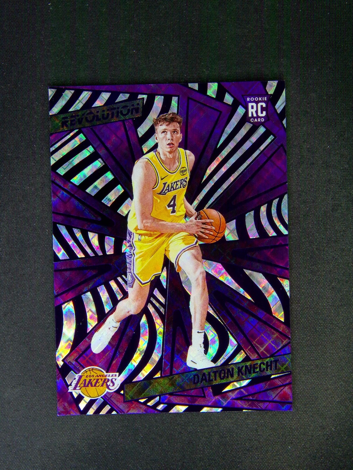 2024-25 Panini Revolution Dalton Knecht #109 RC Rookie Cosmic /99
