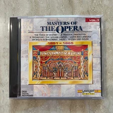 CD Masters Of Opera Volume 7 (1851-1865) Various Artists 1993 Delta (New)