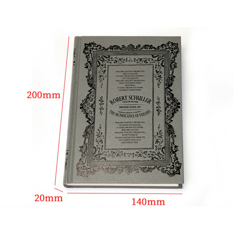 A5 Hard Cover Vintage Journal Notebook Lined Paper Diary