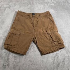 Levi Strauss  Co. Men's Khaki Cargo Shorts Casual Cotton Summer Outdoor Sz 36