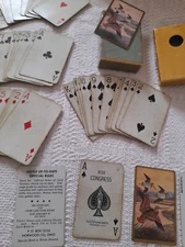 Vintage CONGRESS 606 Wilson's Snipe Playing Cards US Cincinnati Rare