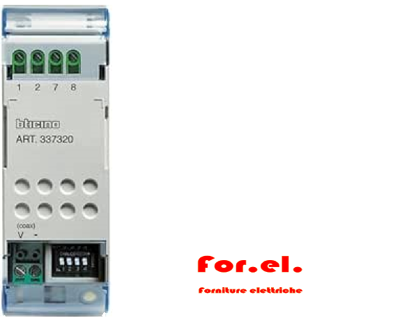 BTICINO 337320 TVCC - CONVERTITORE OPTOISOLATO