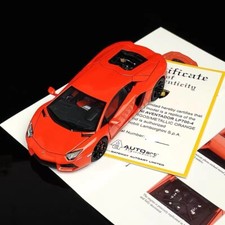 Autoart 1:43 Lamborghini LP700-4 orange full open model