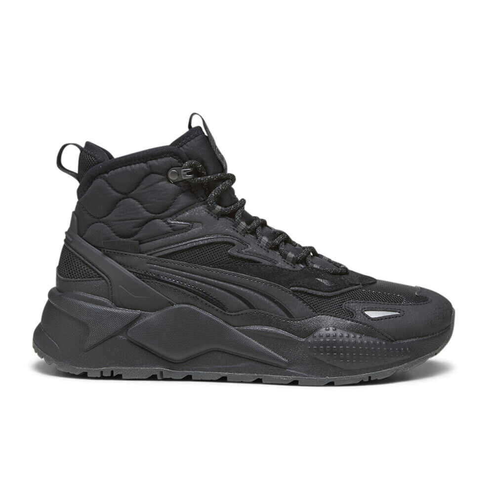 Puma RsX High Top Mens Black Sneakers Casual Shoes 39271801 Puma RsX High Top Mens Black Sneakers Casual Shoes 39271801