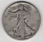 1945 P WALKING LIBERTY HALF DOLLAR 90% SILVER PHILADELPHIA .50¢ UNITED STATES