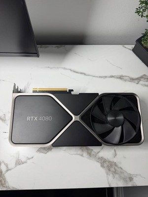 NVIDIA GeForce RTX 4080 Founders Edition Desktop Graphics Card