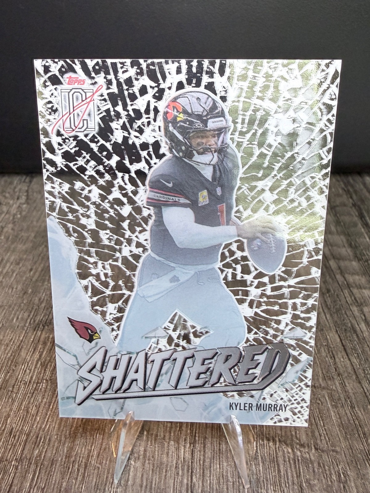 2025 Topps Signature Class Shattered Insert S-1 Kyler Murray Cardinals SP