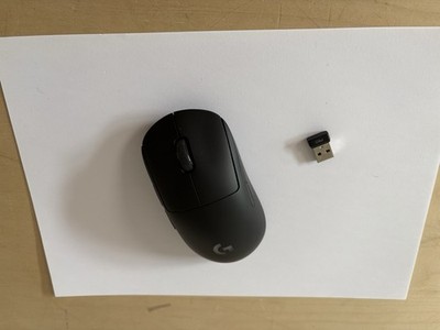 Logitech G Pro x Superlight Kabellose Gaming Maus, Schwarz, Wireless