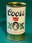 Coors Flat Top Beer Can KS Tax Paid '50s Adolph Coors Golden, Co. Empty 12 oz TO — photo 3
