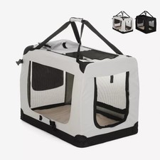 Trasportino pieghevole auto cani e gatti taglia media 78x53,5x58cm Oliver XL