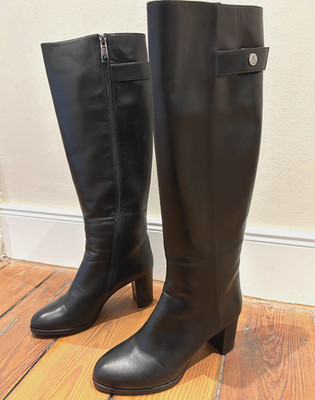 Loriblu Neu Damenstiefel Luxuriös mit Echthaarfutter Gr. 39,5 Neupr. 550 Euro