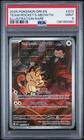 2025 POKEMON DRI EN-DESTINED RIVALS ILLUSTRATION RARE TEAM ROCKET'S MEOWTH PSA 9