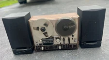 Vintage Akai 4000DS Stereo Tape Deck with Soundesign speaker system