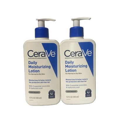 2 CERA VE moisturizing lotion 12 oz FREE SHIPPING QUANTITY OF 2