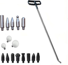 Paintless Dent Repair Tools 1 Pieces of Dent Removal Rods with Awl Head Dent Hai