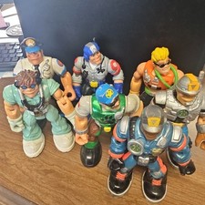 Fisher-Price Rescue Heroes Action Figures Lot of 7 Assorted Characters