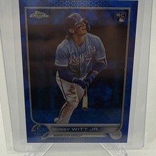 2022 Topps Chrome Update Series Sapphire Edition - Bobby Witt Jr. #US100 (RC)