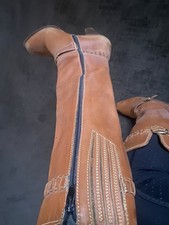 1980s vintage high heel boots