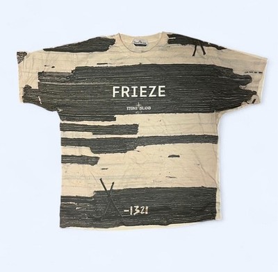 Stone Island X FRIEZE Rare Tee Designed By Artist Jamal Cyrus Limited New Sz L
