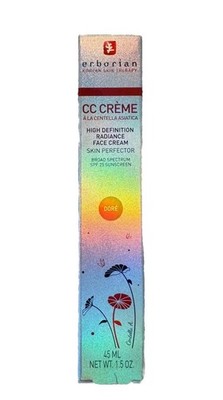 Erborian CC Creme High Definition Radiance Face Cream SPF 25, DORE, 1.5 oz