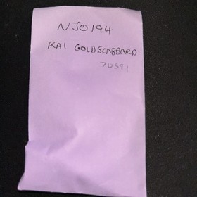 Brand New KAI GOLD SCABBARD NJO 0194 Lego NINJAGO  From Set 70591