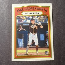 2021 Topps Heritage Base #20 Jake Cronenworth San Diego Padres