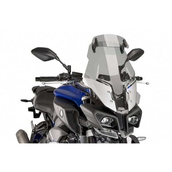 Puig Cupolino Touring PLUS-VISIERA FUR Yamaha MT-10 SP 17-21 Fume Chiaro-image