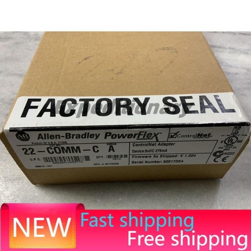 Allen Bradley 22-COMM-C Powerflex Controlnet Adapter Module New US Free ...
