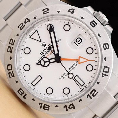 ヴィンテージ テレクロン電気時計 ホワイトオニキス大理石 アール・デコ様式 2022 CARD ROLEX EXPLORER II 226570 42MM POLAR WHITE GMT DATE STEEL