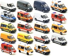 Busch - MB Mercedes Benz Sprinter 18 kurz Kasten Bus Modelle zur Auswahl 1:87 H0