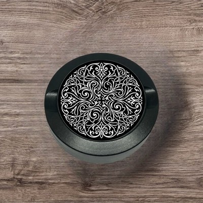 Cross My Heart Metal Aluminum Container Custom Engraved EDC Snus Dip Can