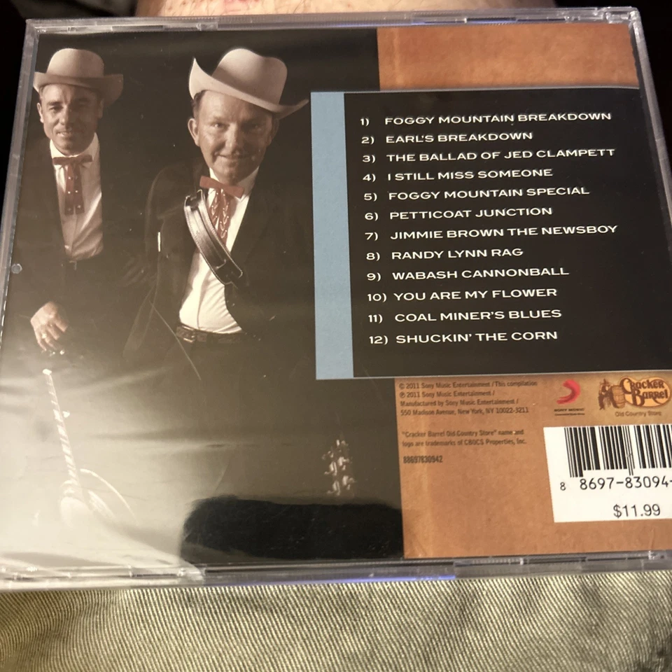 FLATT & SCRUGGS - Classic Collection (CD, 2011, Cracker Barrel) - New Sealed — 第 2/3 张图片