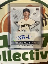 2022 Topps Series 2 - Baseball Stars Autographs Jakson Reetz #BSA-JR (AU, RC)