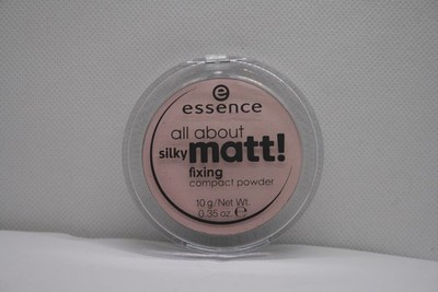 Essence All About Silky Matt Fixing Compact Face Powder 10 Translucent Rose 10g