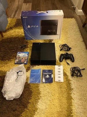 Sony PlayStation 4 CIB 500GB Console Bundle Controller Far Cry 5 with Box Tested