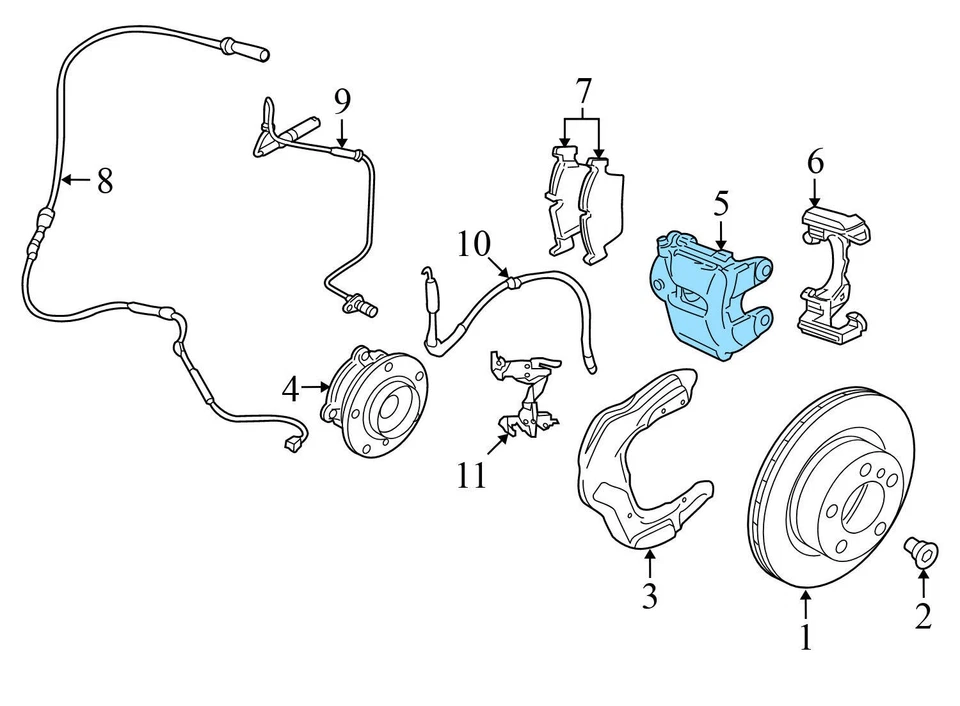 BMW 428I XDRIVE GRAN CUPÉ 2015-2016 2,0 L - Pinza de freno delantera derecha 6857688 Foto 4 de 4