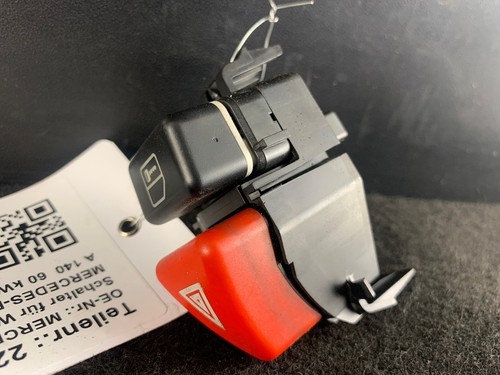 228416 Schalter für Warnblinker MERCEDES-BENZ A-Klasse (W168) A1688201210 A 140