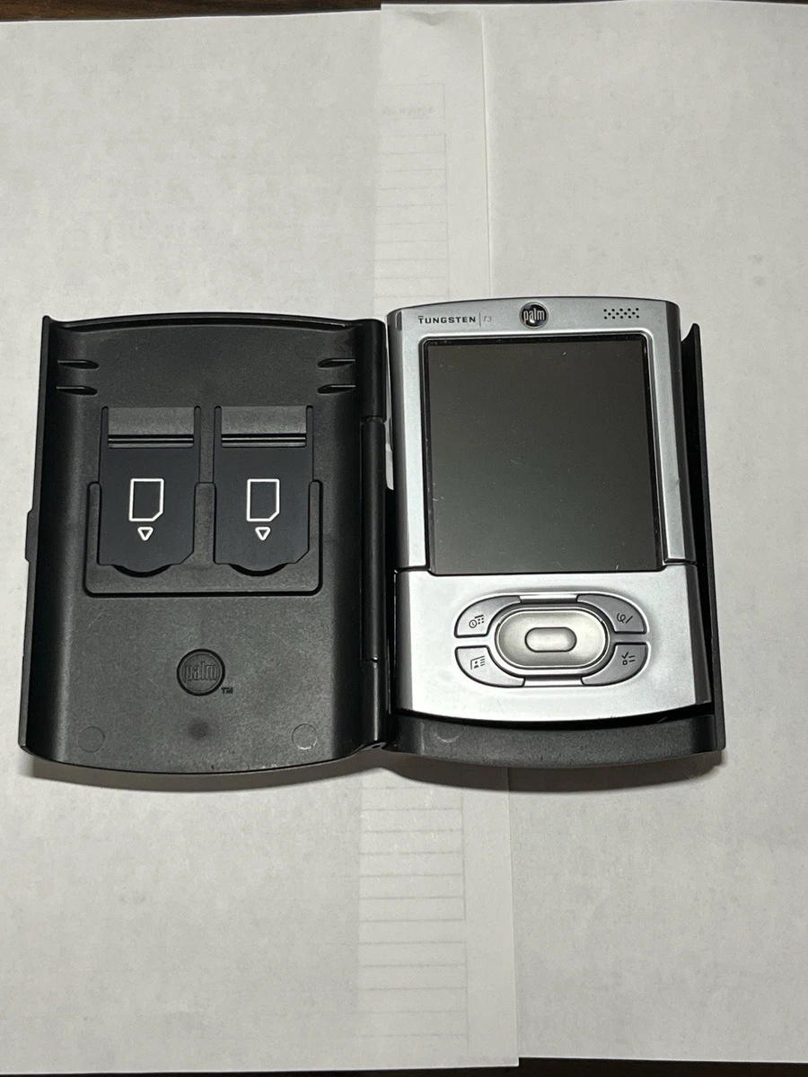 Palm Tungsten E Con Batteria Scarica - PDA Organizzatore Portatile Funzionante Su Caricabatterie