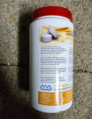 HOBART Hygiene-Tab Intensiv Reinigungstabletten, Hygiene-/Reinigungstabs 15 Stk.