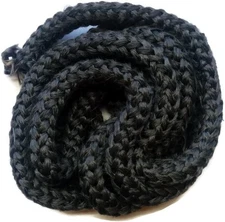 Midwest Hearth Wood Stove Replacement Gasket for 1/2 x 84 Rope, Black 