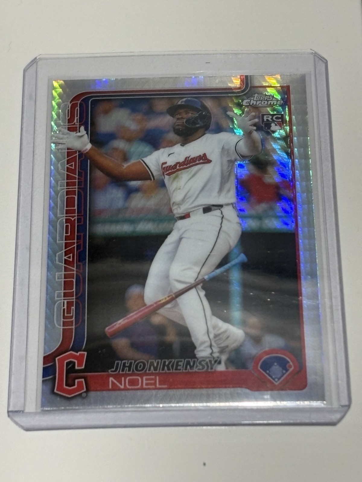 2025 Topps Chrome - Jhonkensy Noel #291 Prism Refractor (RC)
