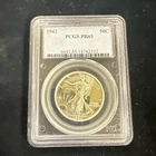 1942 Walking Liberty Half Dollar 50c PCGS PR65