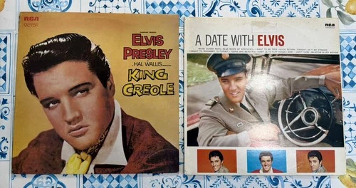 ELVIS PRESLEY Job Lot Vinyl Bundle Of 2 Different LP Albums RCA Records EX COND.
