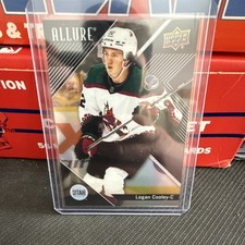 Upper Deck Allure Logan Cooley #42 Utah Mammoth Black Rainbow NHL 2024-25