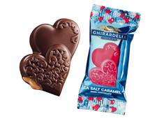 GHIRARDELLI | DUO HEARTS with 5 various fillings | USA Import | SQUARES