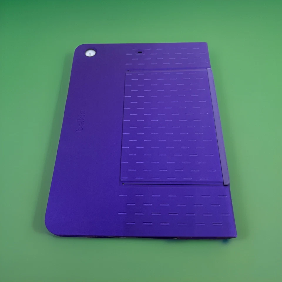 Lot-3 Belkin Slim Style Keyboard Case For iPad Air Purple - Image 3 of 3